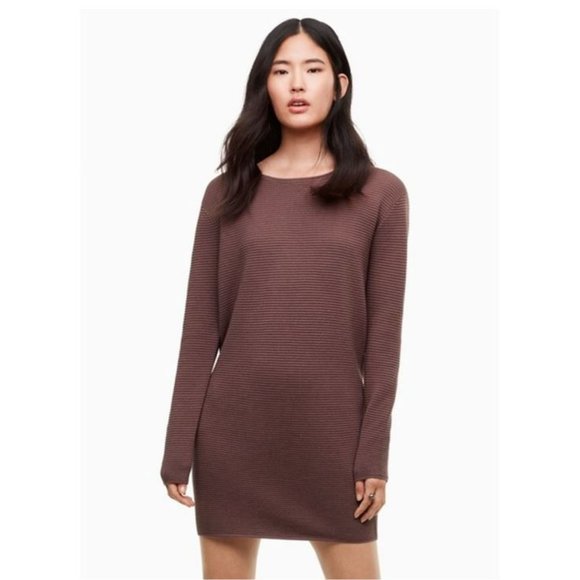 Aritzia Wilfred Campanule Dress, Caban, Size S - Picture 1 of 6